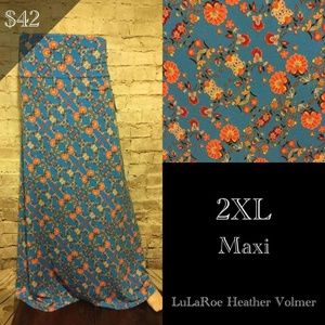 NWT LuLaRoe Maxi Skirt 2XL - LOWEST I CAN GO!